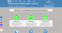 Desktop Screenshot of kingshakaairport.info